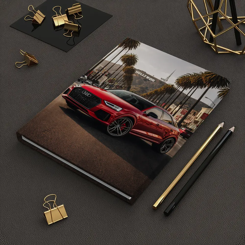 Audi RSQ3 Red Hollywood Los Angeles Street – Notebooks