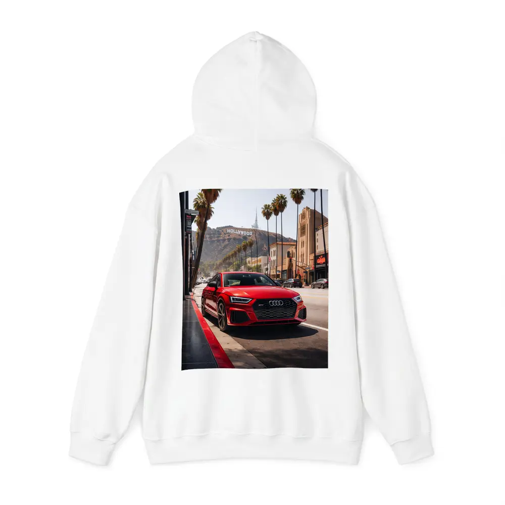 Audi RS Q3 Red Hollywood Los Angeles Street – Hoodies