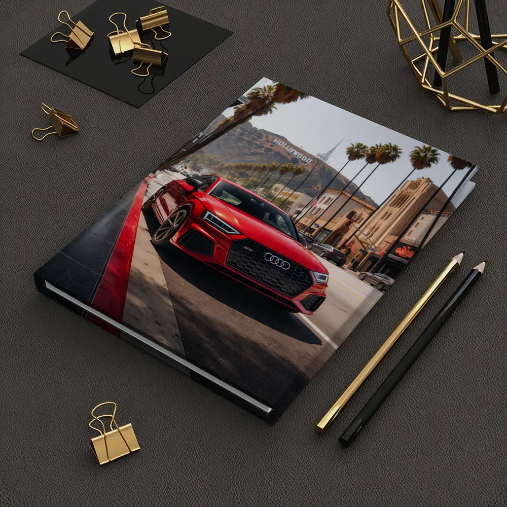 Audi RS Q3 Red Hollywood Los Angeles Street – Notebooks
