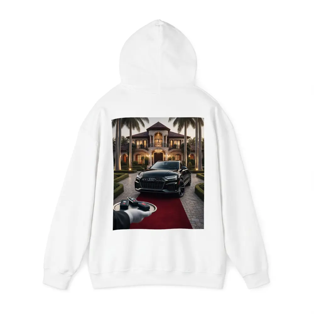 Audi RSQ8 Black Luxury Mansion Valet – Hoodies