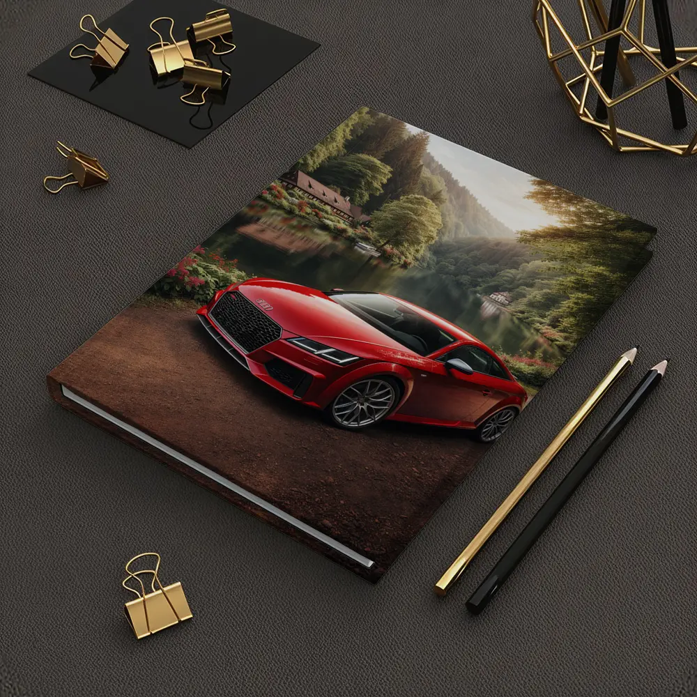 Audi TT RS Red Coupe Forest River – Notebooks