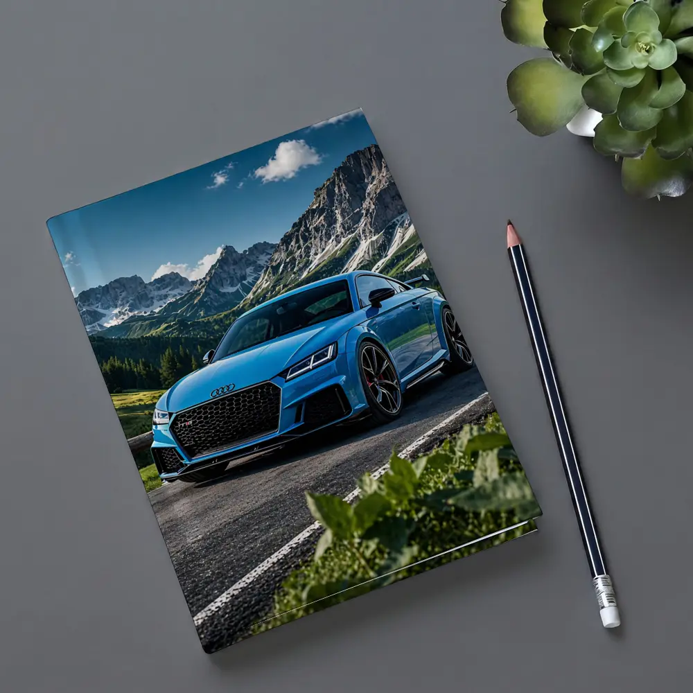Audi TT RS Blue Mountain Road Scenery – Notebooks