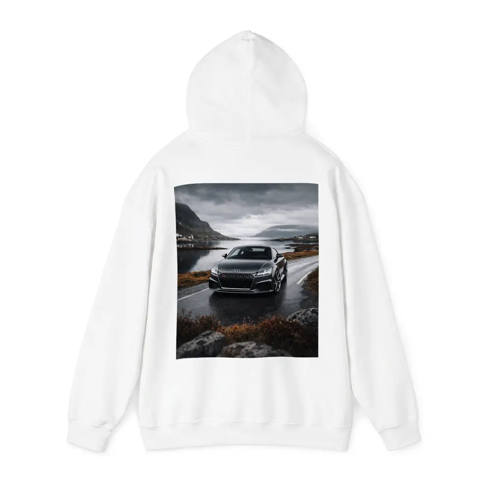 Audi TT RS On Moody Coastal Road – Hoodies