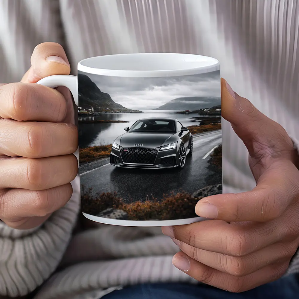 Audi TT RS On Moody Coastal Road – Mugs