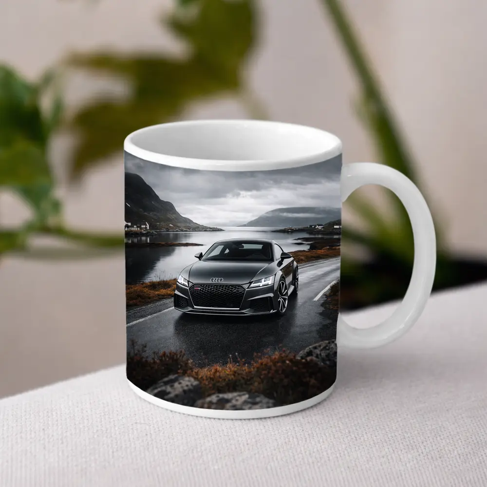 Audi TT RS On Moody Coastal Road – Mugs