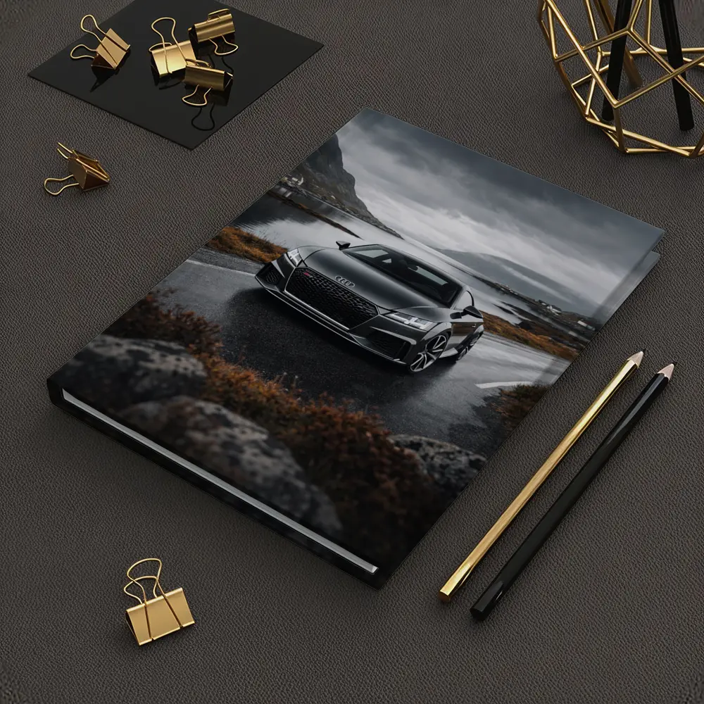 Audi TT RS On Moody Coastal Road – Notebooks