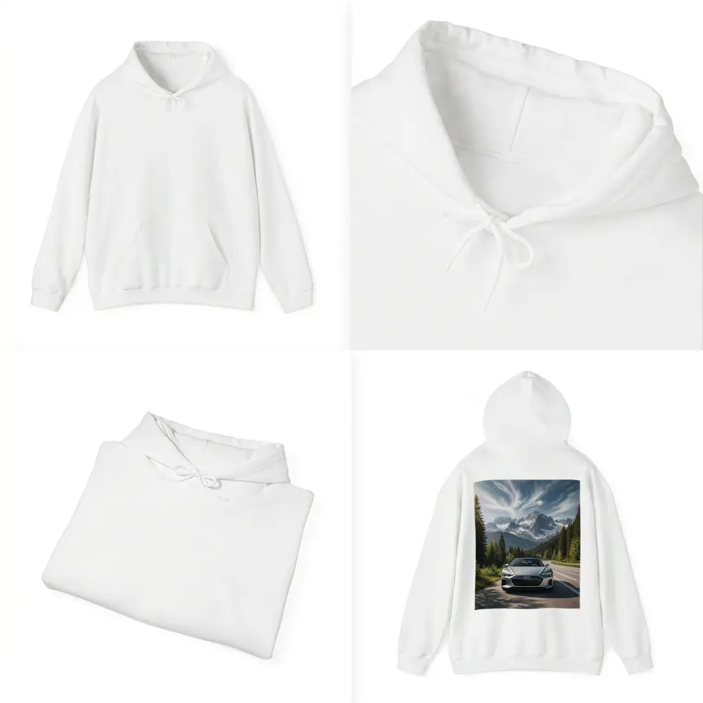 Audi E Tron GT Alpine Mountain Road – Hoodies