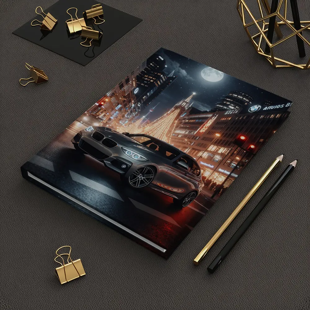 BMW 1 Series Night City Street Scene – Notebooks