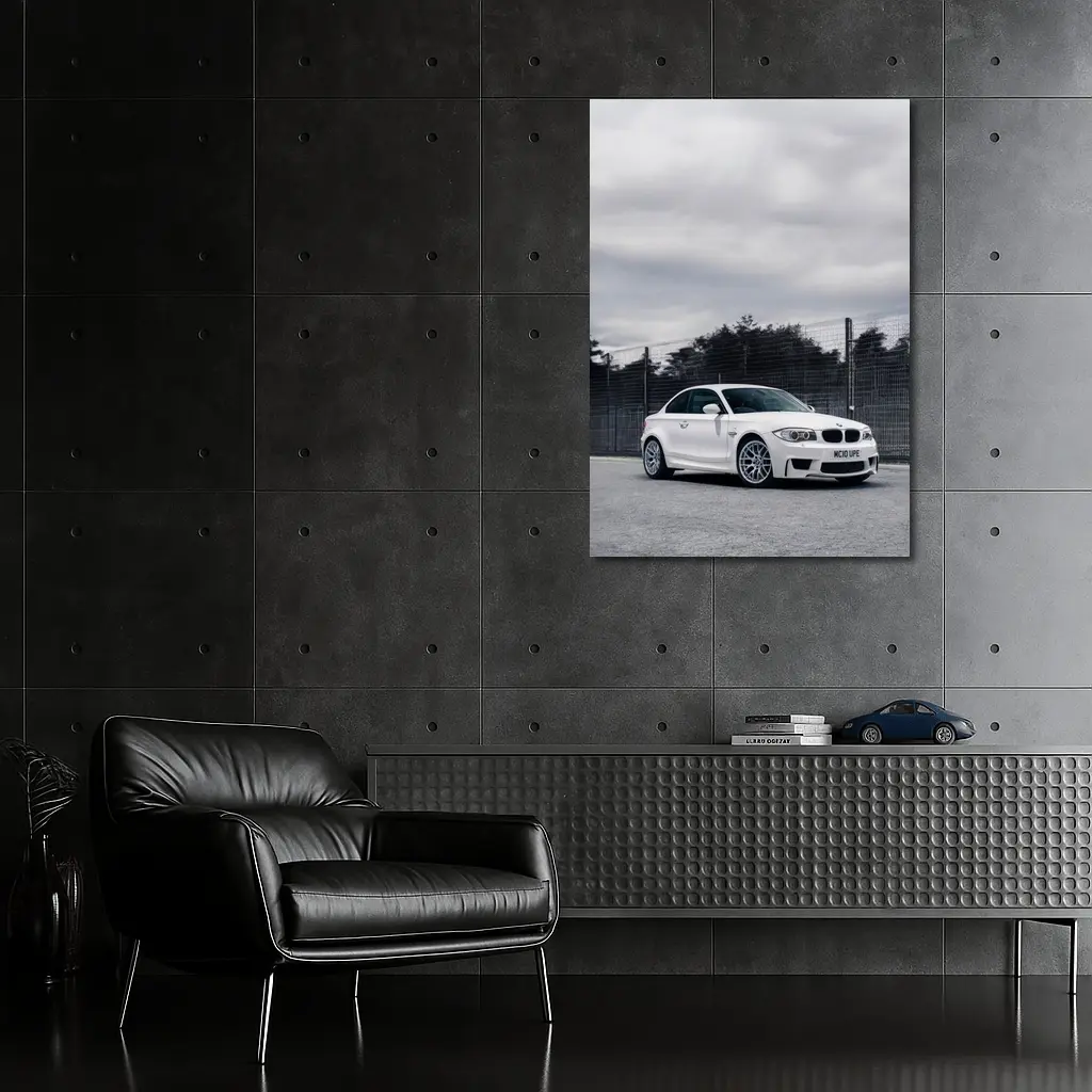 BMW One Series M Coupe Overcast Track – Wall Art