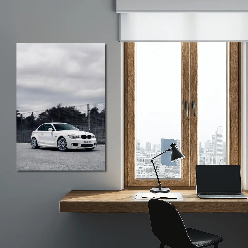 BMW One Series M Coupe Overcast Track – Wall Art