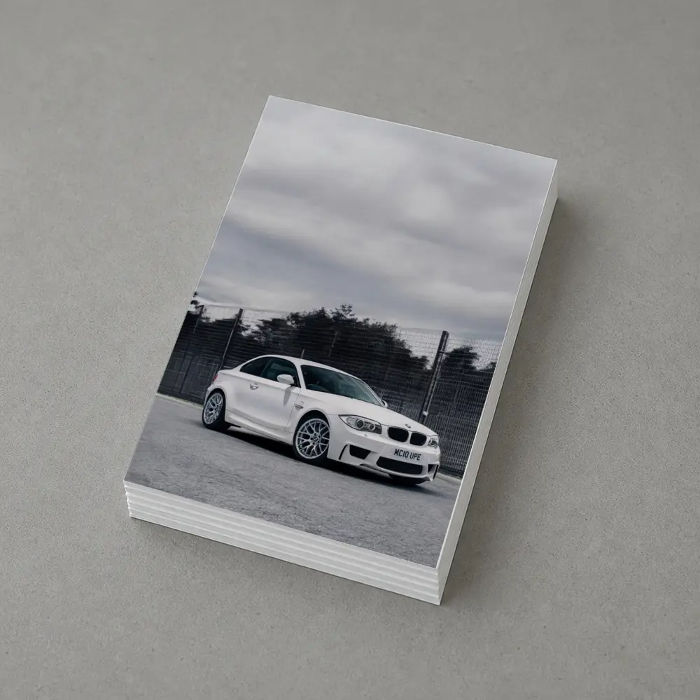 BMW One Series M Coupe Overcast Track – Postcards