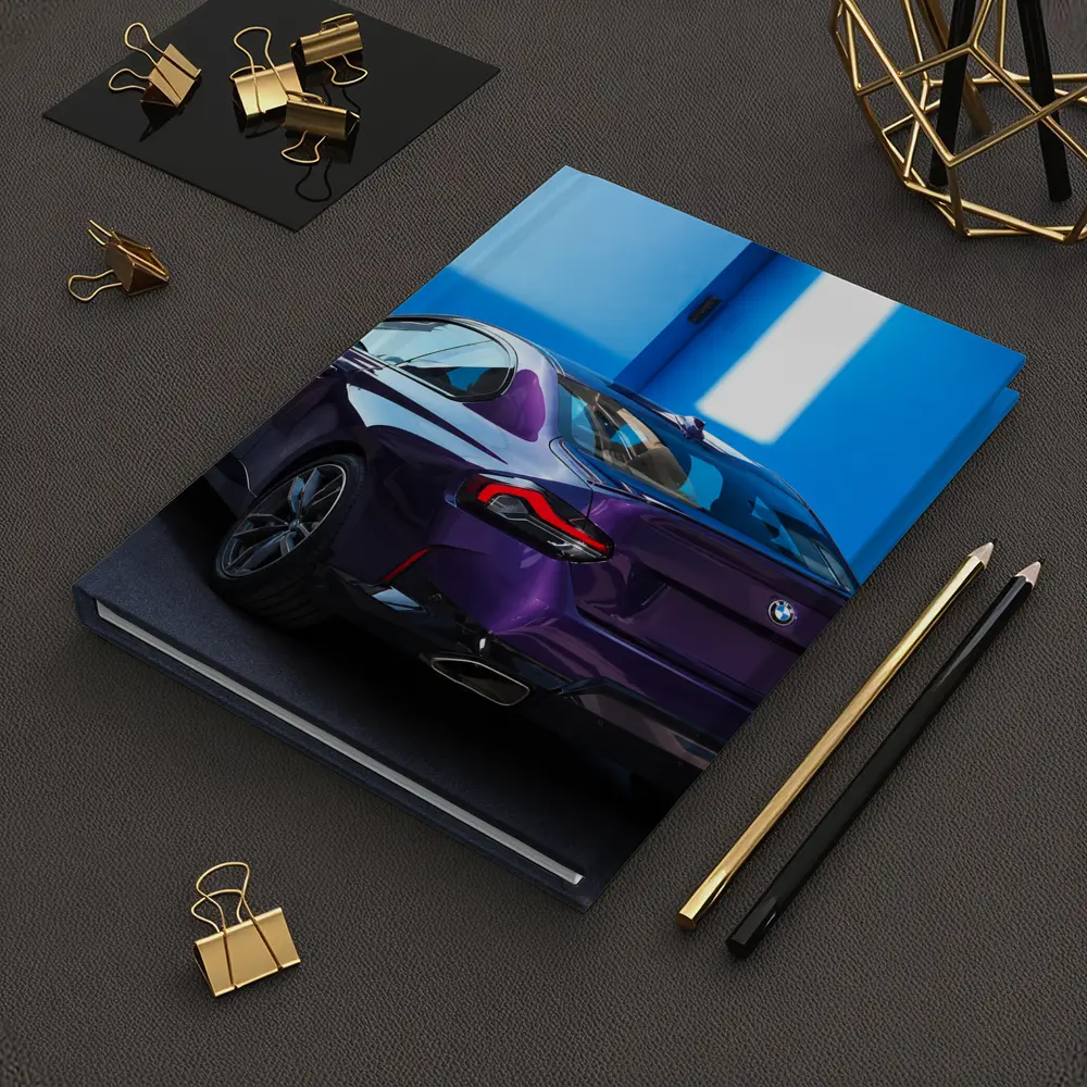 BMW 2 Series Coupe Purple Blue Wall – Notebooks