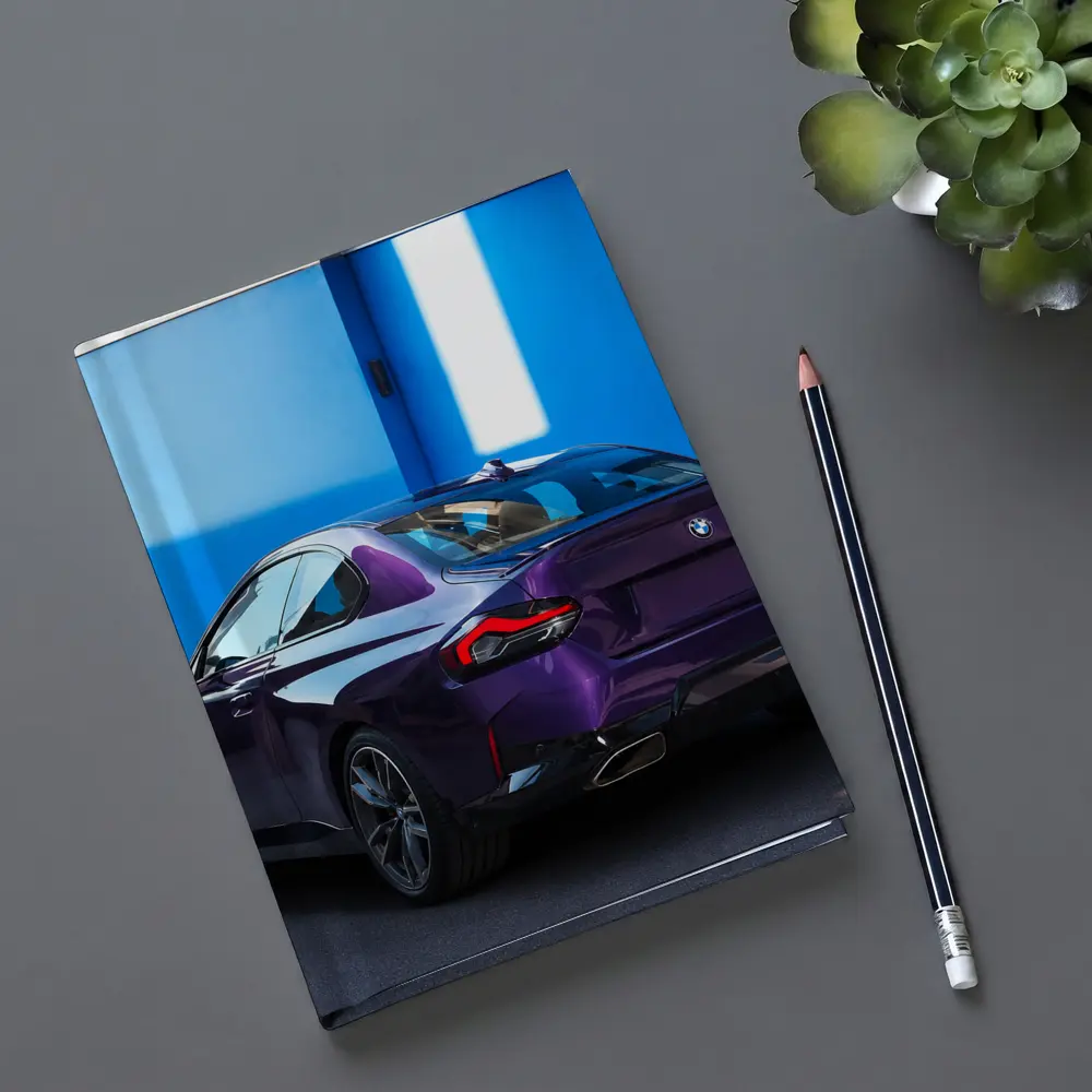 BMW 2 Series Coupe Purple Blue Wall – Notebooks