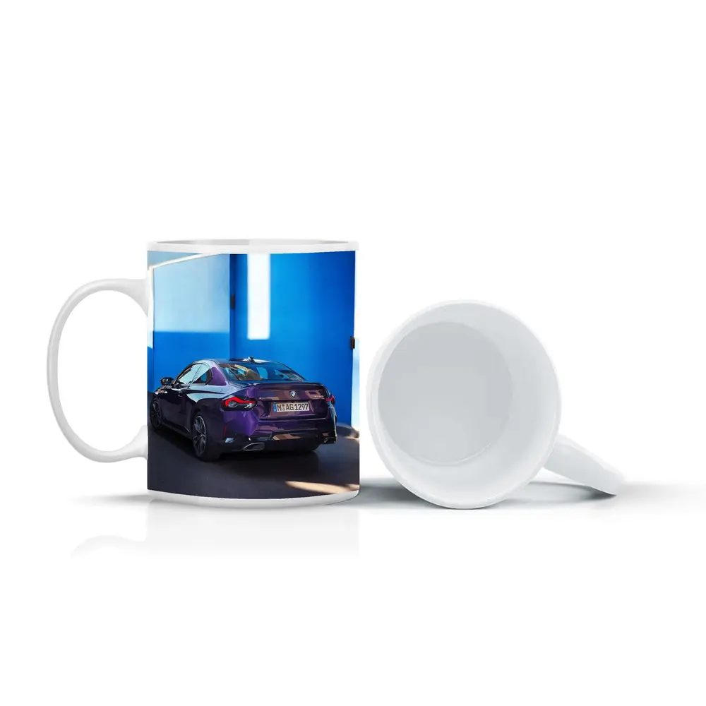BMW 2 Series Coupe Purple Blue Wall – Mugs