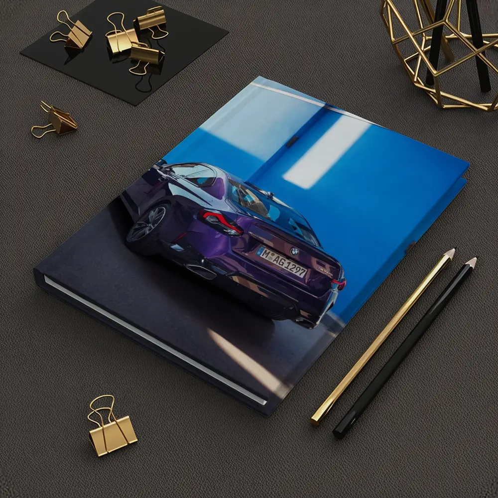 BMW 2 Series Coupe Purple Blue Wall – Notebooks