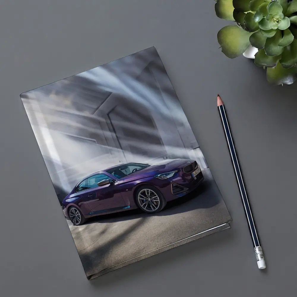 BMW 2 Series Coupe Purple Indoor Light – Notebooks