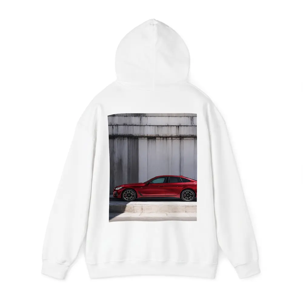 BMW 2 Series Gran Coupe Red Concrete Wall – Hoodies