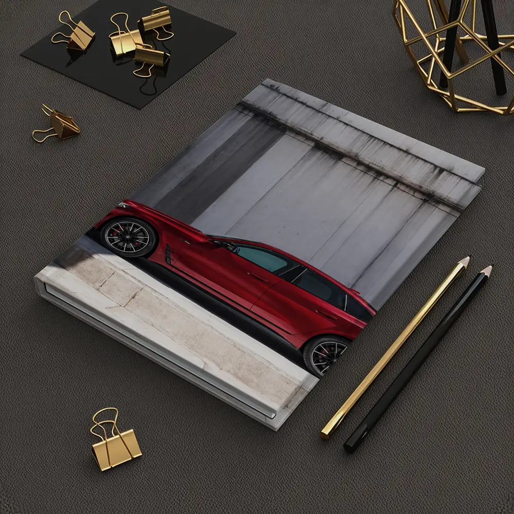 BMW 2 Series Gran Coupe Red Concrete Wall – Notebooks