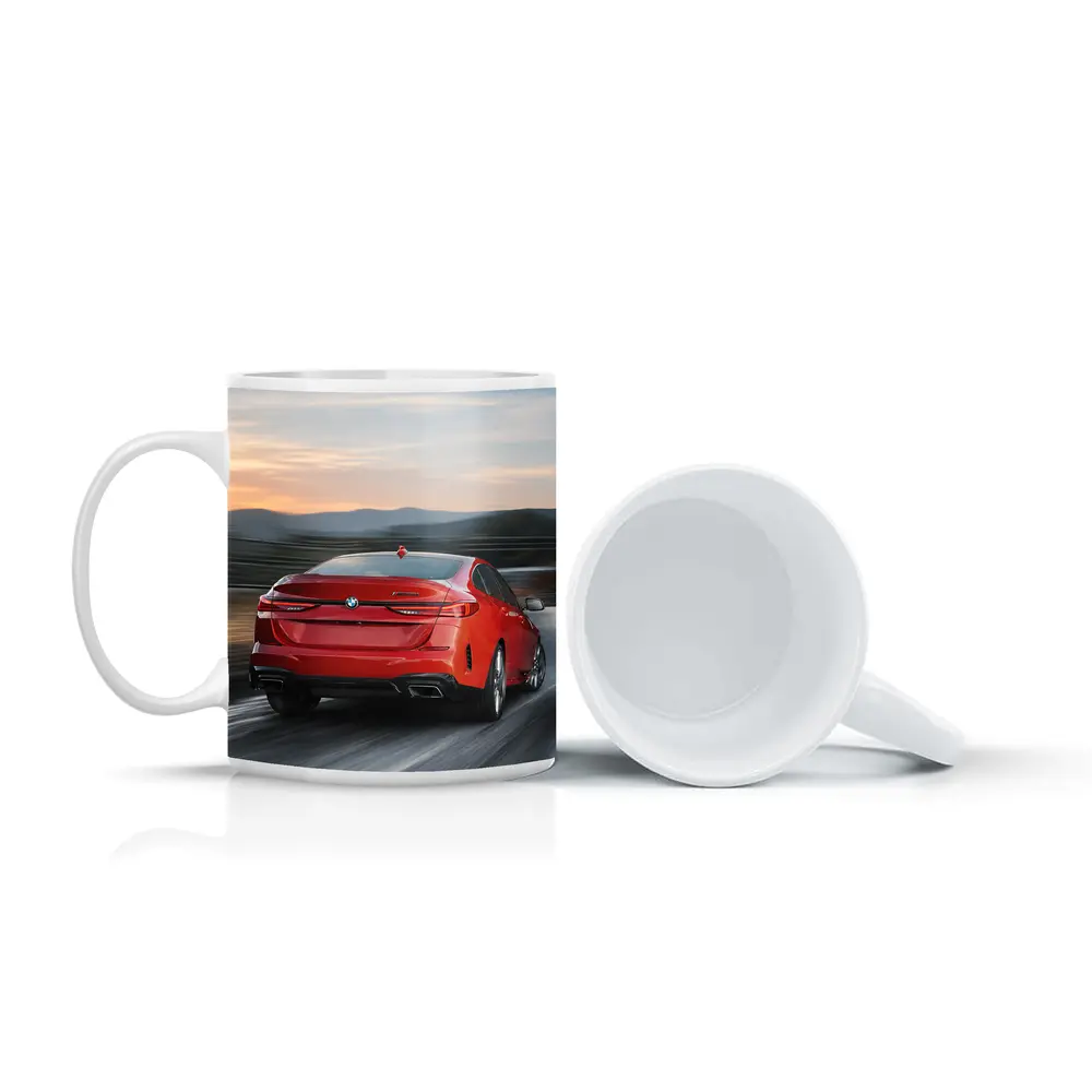 BMW 2 Series Gran Coupe Red Highway Drive – Mugs