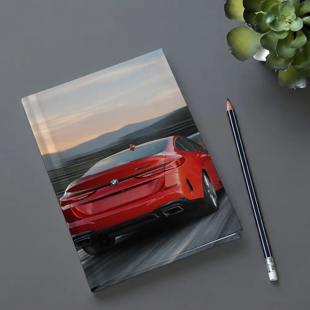 BMW 2 Series Gran Coupe Red Highway Drive – Notebooks