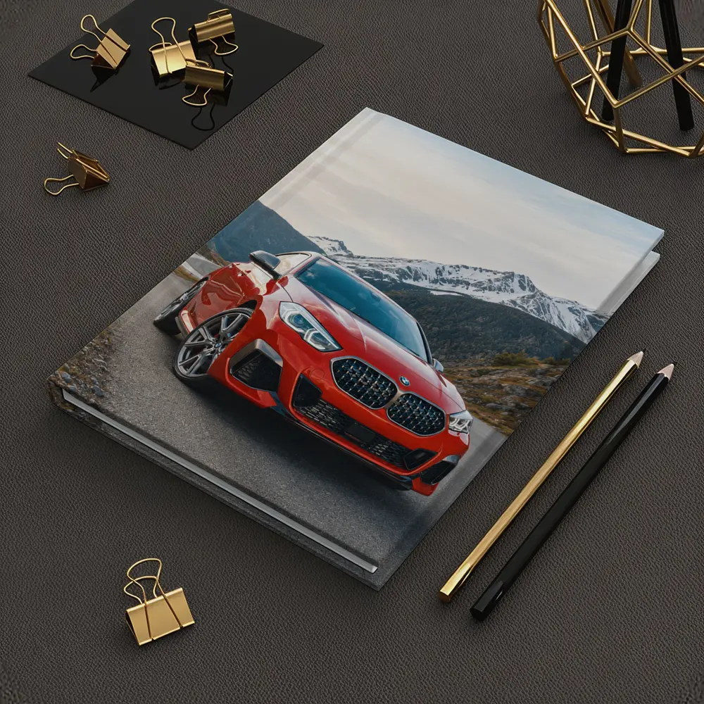 BMW 2 Series Red Alpine Mountain Road – Notebooks