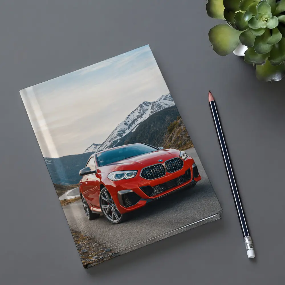 BMW 2 Series Red Alpine Mountain Road – Notebooks