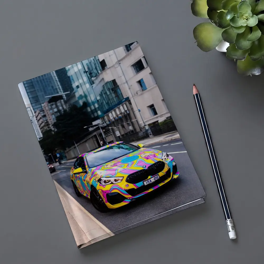 BMW 2 Series Gran Coupe Psychedelic City Street – Notebooks
