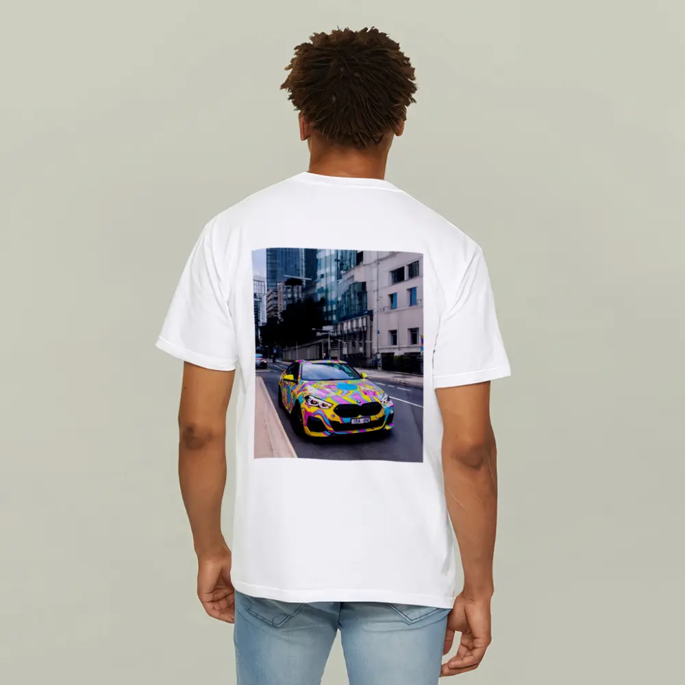 BMW 2 Series Gran Coupe Psychedelic City Street – T-Shirts