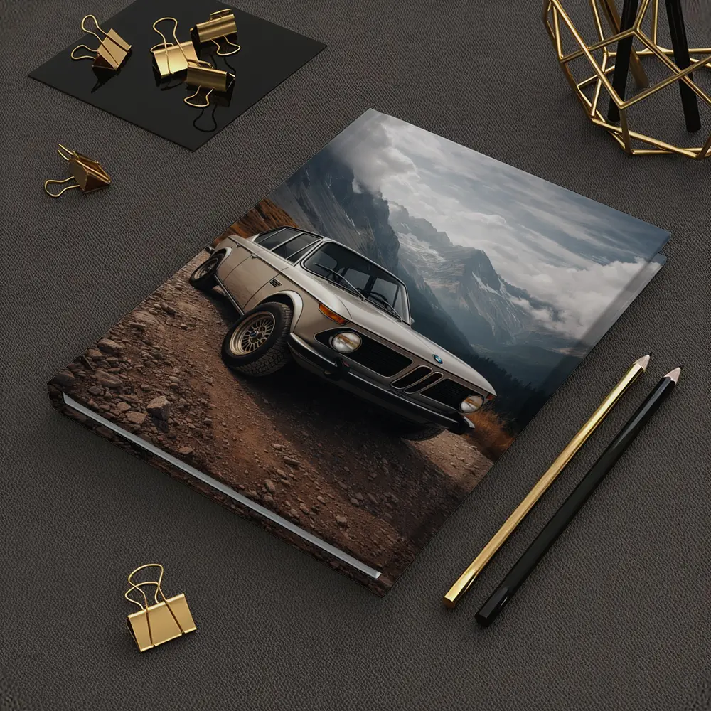 BMW 2002 Classic Car Mountain Road – Notebooks