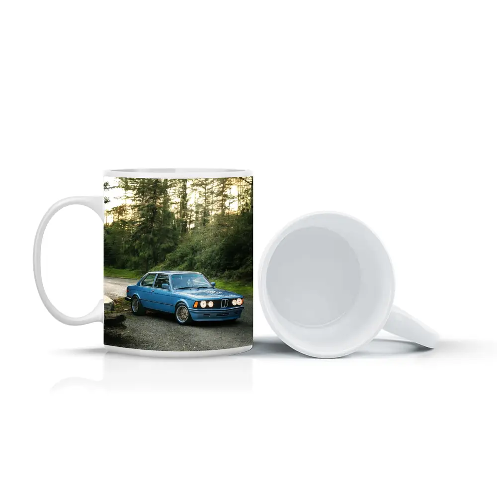 BMW E21 3 Series Blue Forest Road – Mugs