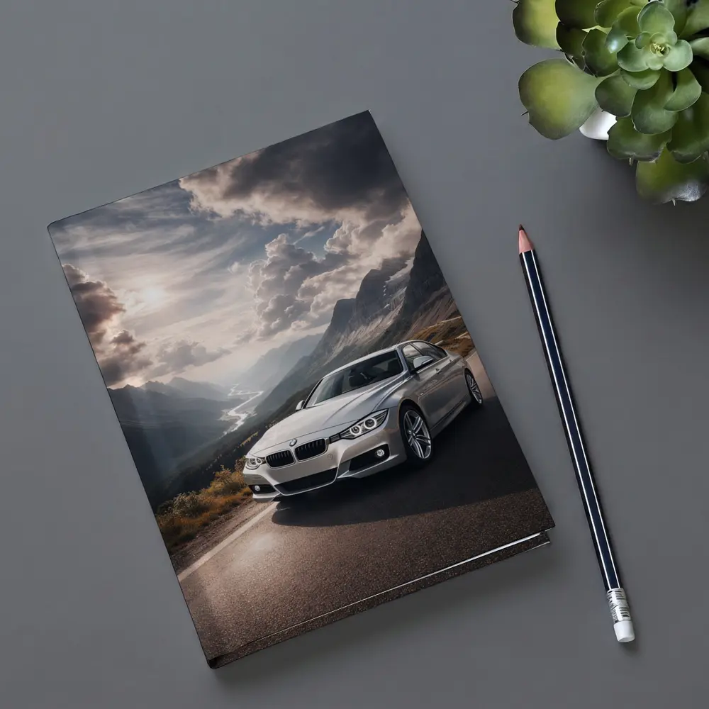 BMW 3 Series Mountain Road Silver – Notebooks