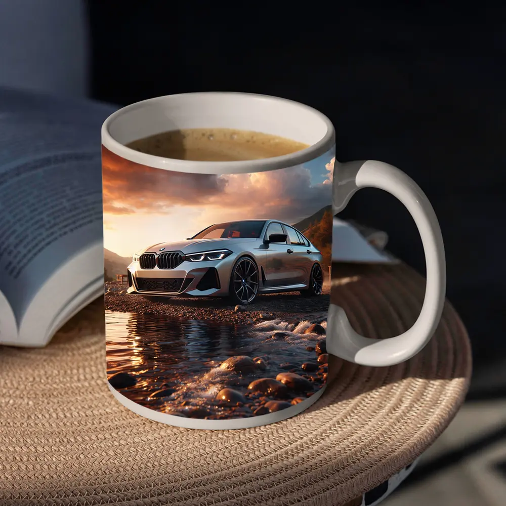 BMW 3 Series Parked by Rocky River – Mugs