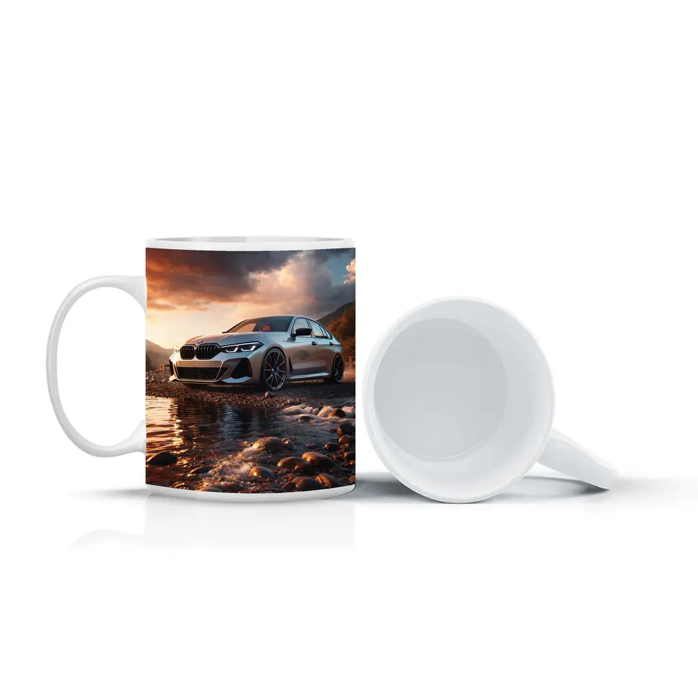 BMW 3 Series Parked by Rocky River – Mugs
