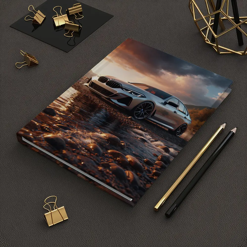 BMW 3 Series Parked by Rocky River – Notebooks