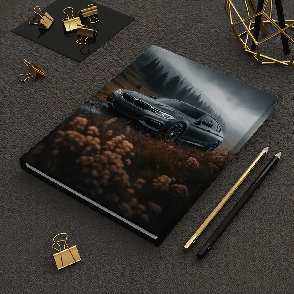 BMW 3 Series Dark Moody Mountain Road – Notebooks