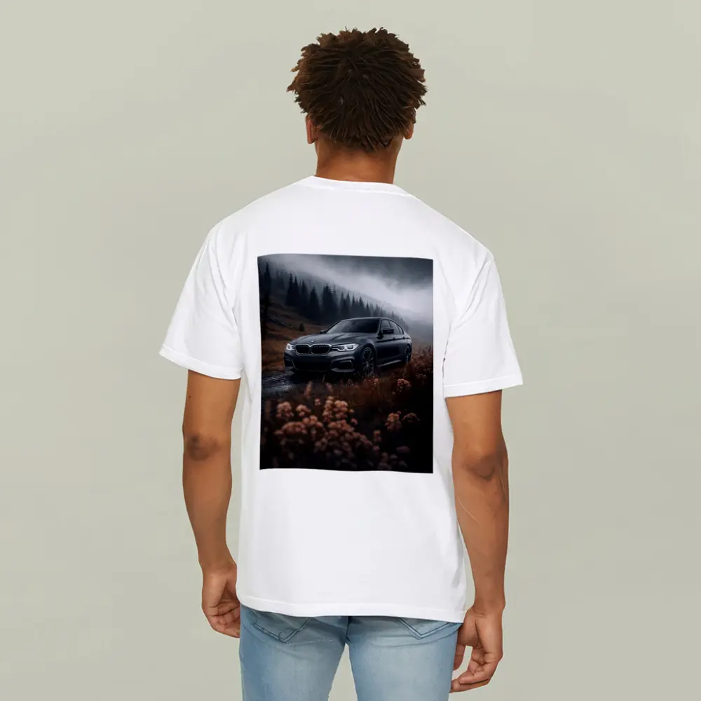 BMW 3 Series Dark Moody Mountain Road – T-Shirts