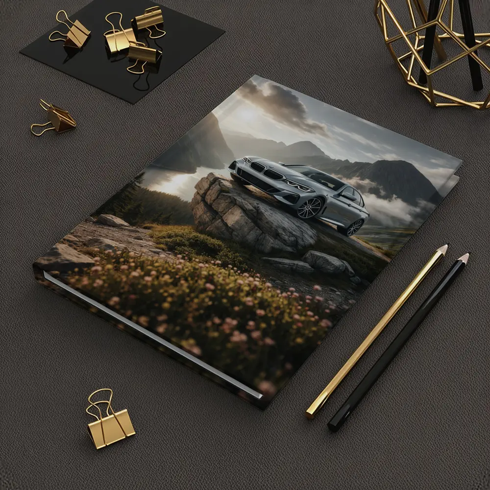 BMW 3 Series Silver Sedan Mountain Overlook – Notebooks
