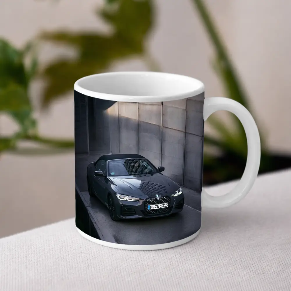 BMW 4 Series Convertible Gray Urban Wall – Mugs