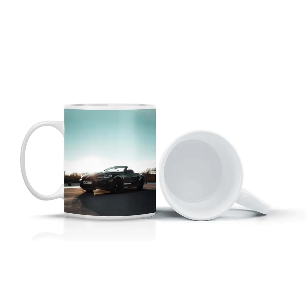 BMW 4 Series Convertible Black Open Road – Mugs