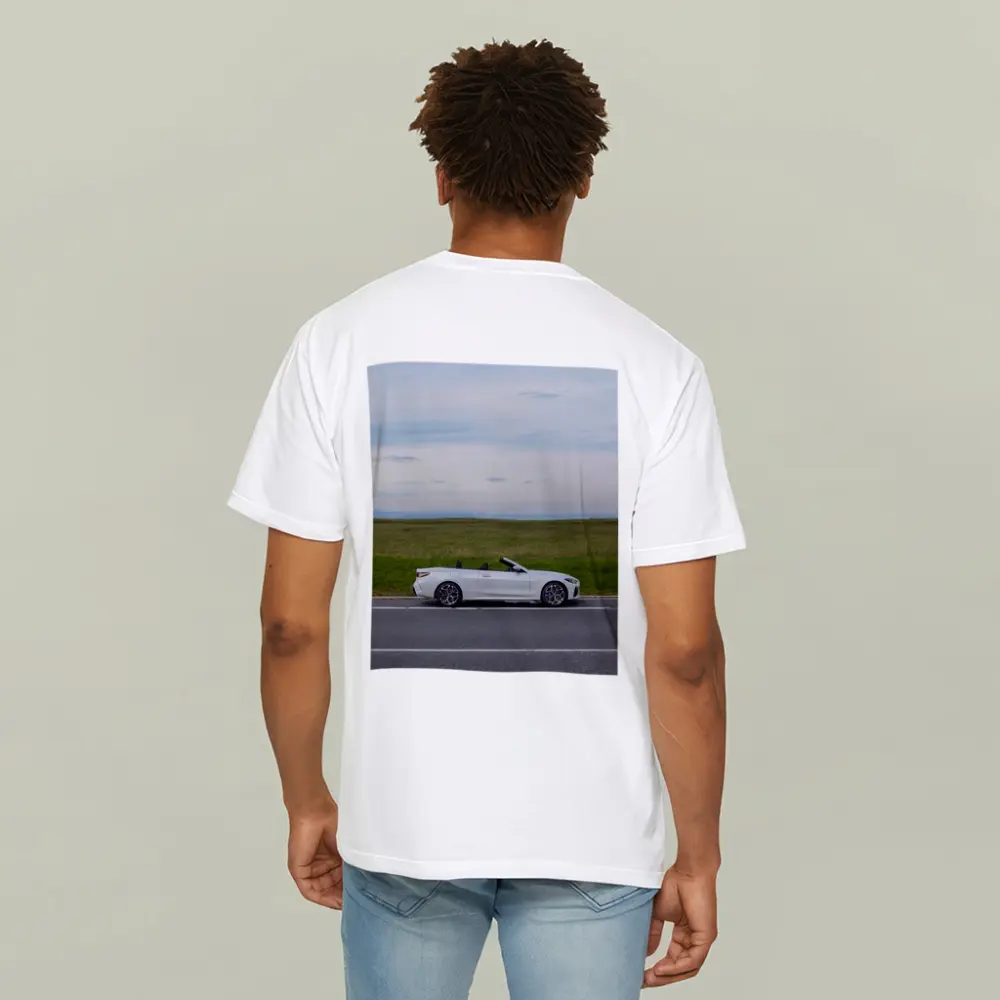 BMW 4 Series Convertible Open Road Fields – T-Shirts