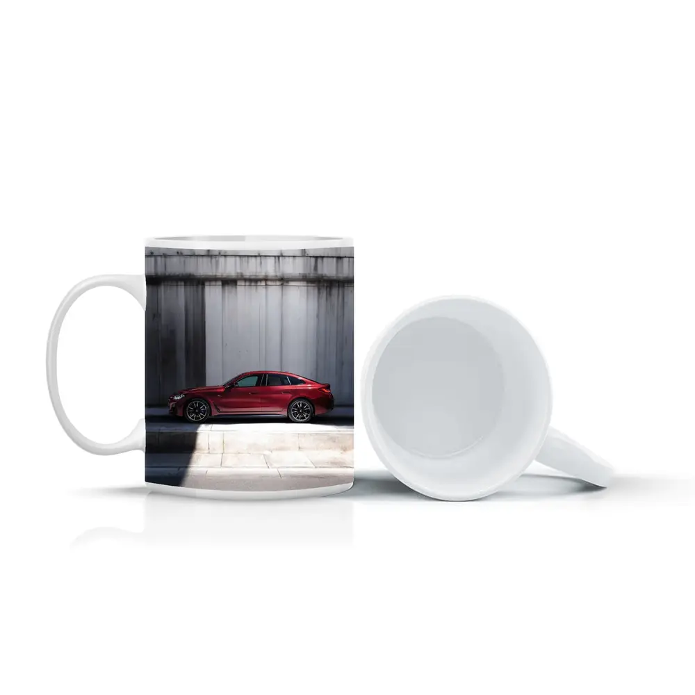 BMW 4 Series Gran Coupe Red Side Profile – Mugs