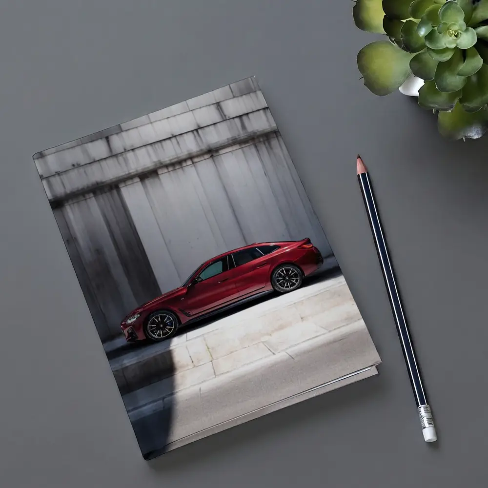 BMW 4 Series Gran Coupe Red Side Profile – Notebooks