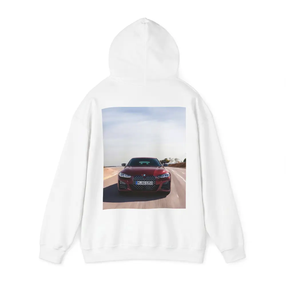 BMW 4 Series Gran Coupe Red Highway – Hoodies