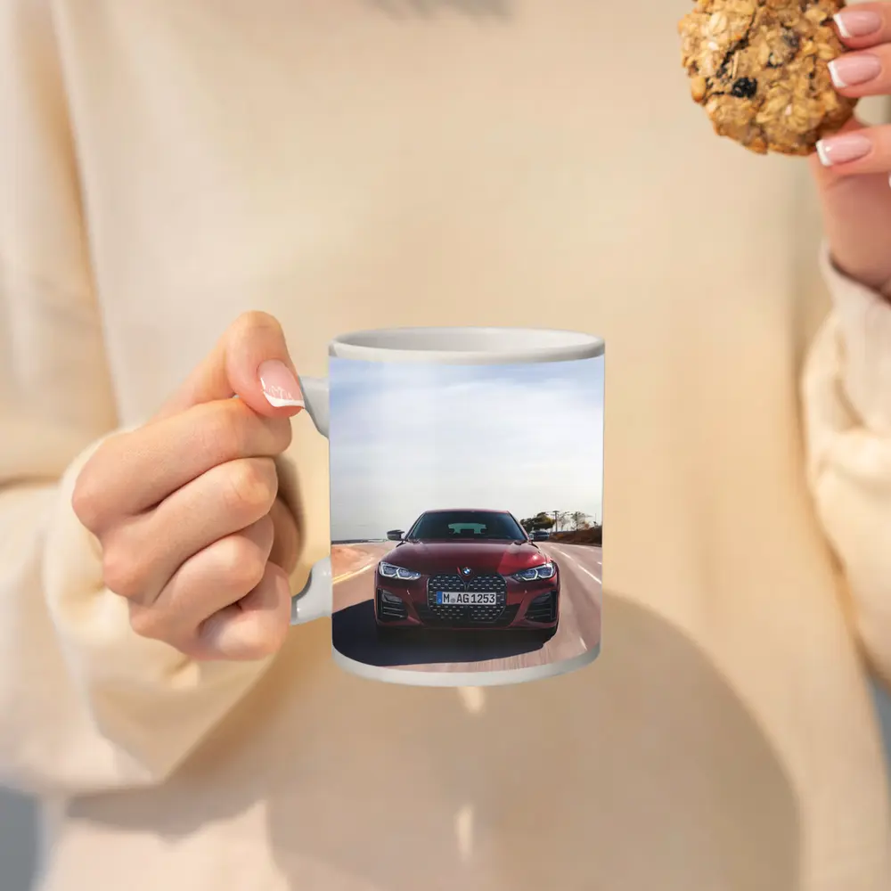 BMW 4 Series Gran Coupe Red Highway – Mugs