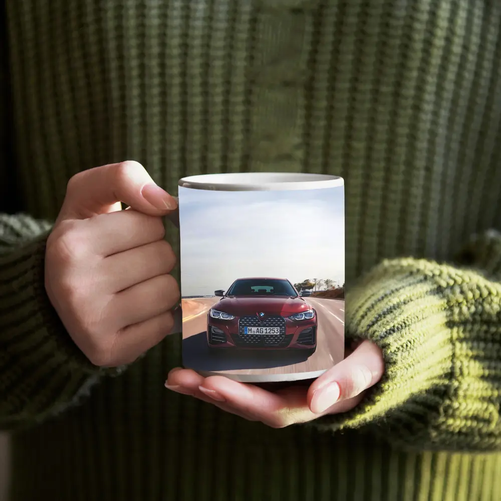 BMW 4 Series Gran Coupe Red Highway – Mugs