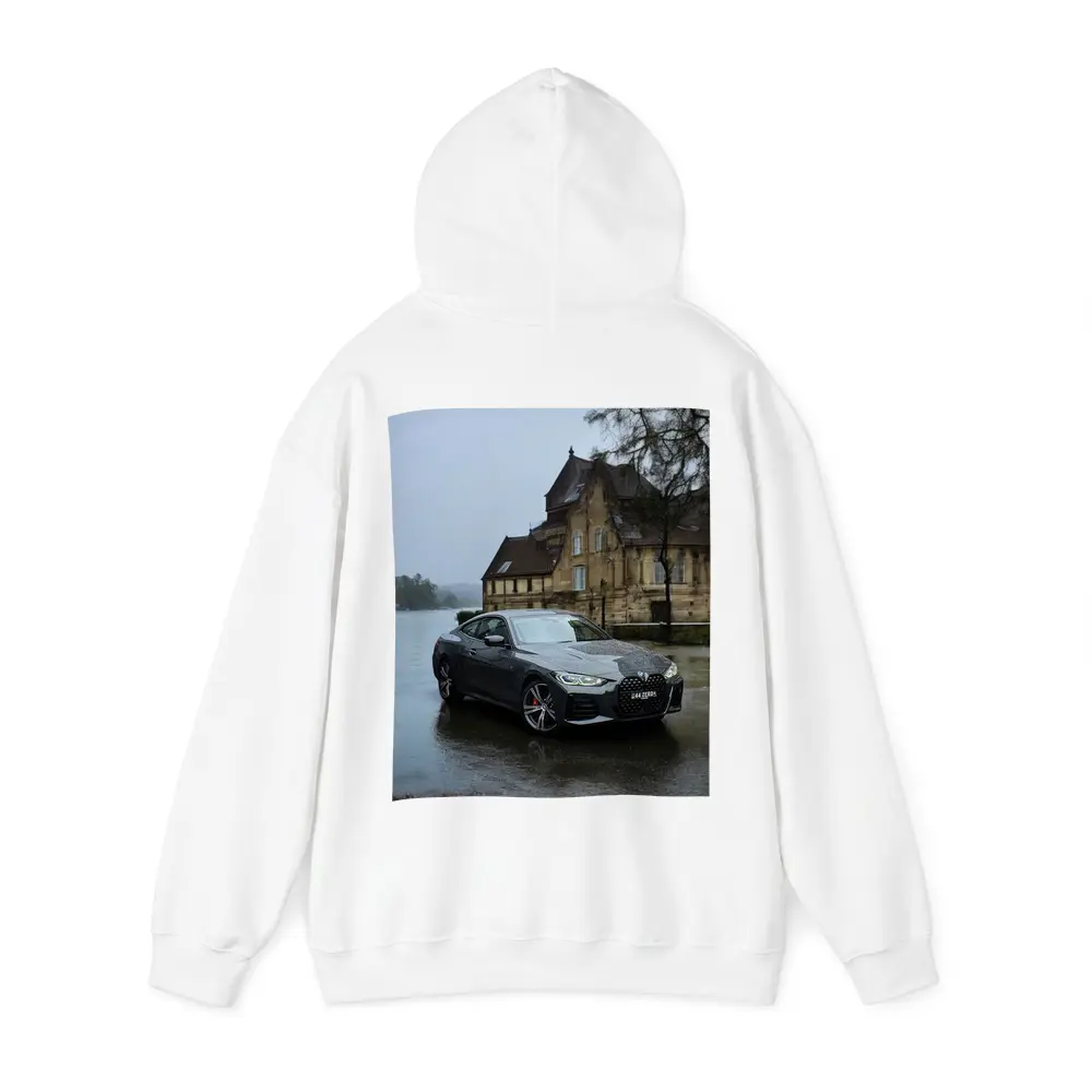 BMW 4 Series Coupe Rainy European Backdrop – Hoodies