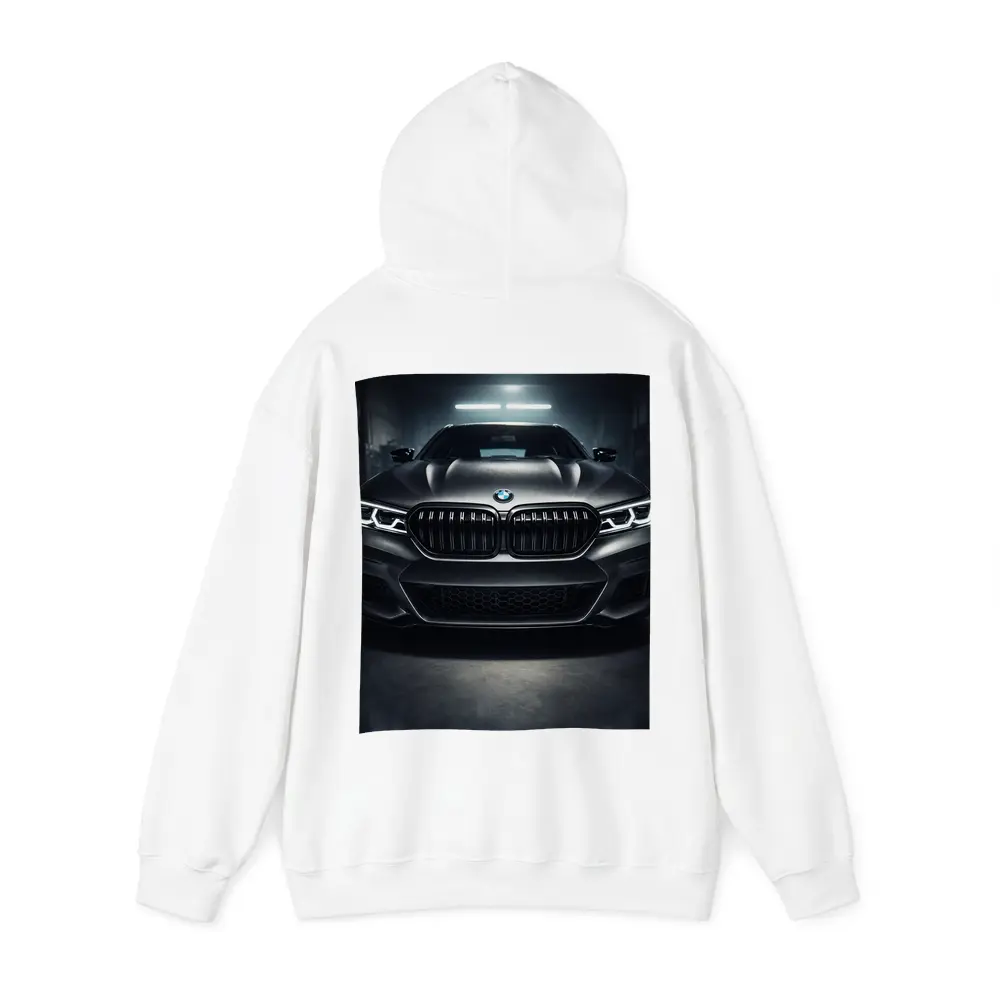 BMW M5 Dark Garage Front View – Hoodies