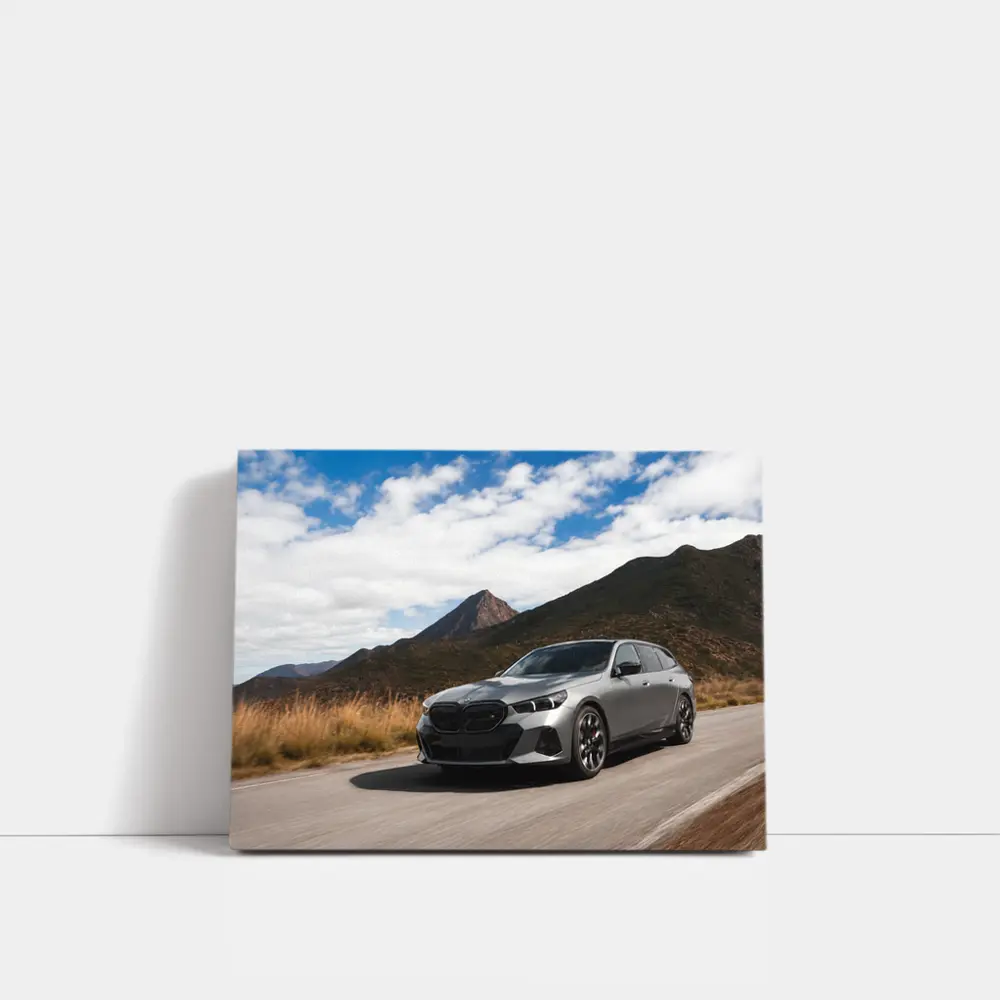 BMW Five Series Touring Mountain Road Drive – Wall Art