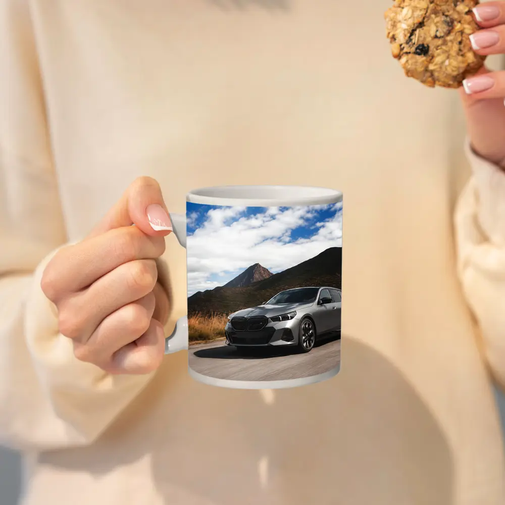BMW Five Series Touring Mountain Road Drive – Mugs