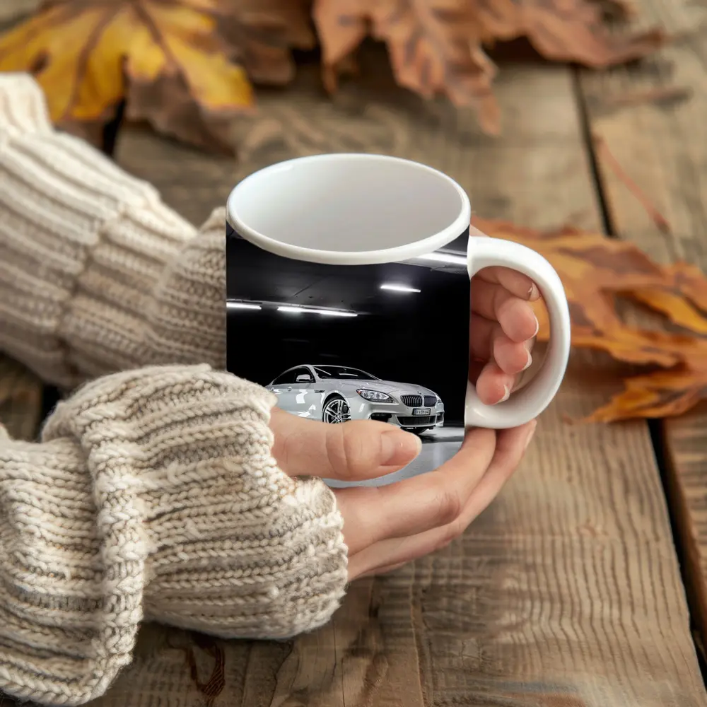 BMW Six Series Gran Coupe Garage Silver – Mugs